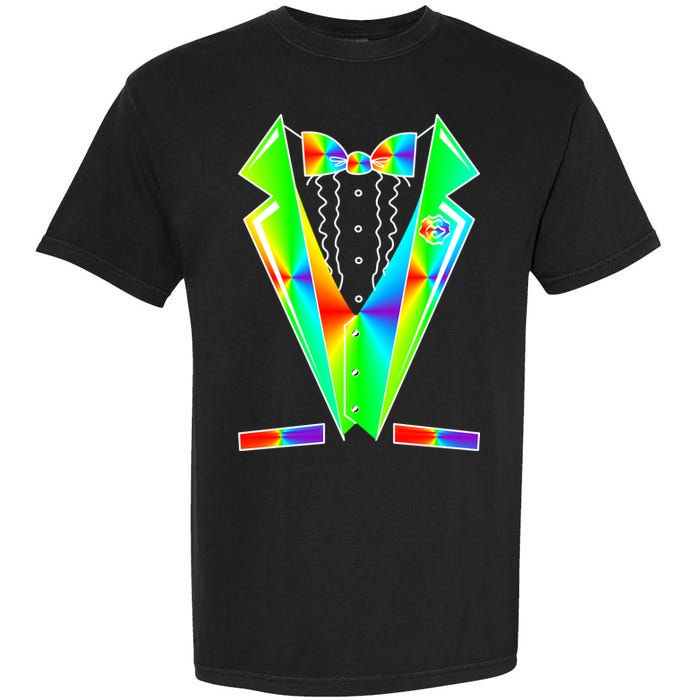 Tux Tuxedo With Pockets Rose Tie Dye Garment-Dyed Heavyweight T-Shirt