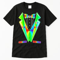 Tux Tuxedo With Pockets Rose Tie Dye Tall T-Shirt