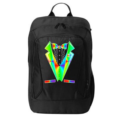 Tux Tuxedo With Pockets Rose Tie Dye City Backpack