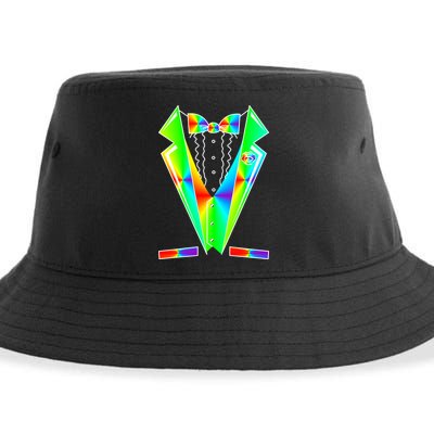 Tux Tuxedo With Pockets Rose Tie Dye Sustainable Bucket Hat