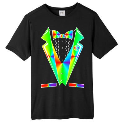 Tux Tuxedo With Pockets Rose Tie Dye Tall Fusion ChromaSoft Performance T-Shirt