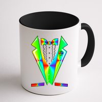 Tux Tuxedo With Pockets Rose Tie Dye Mug