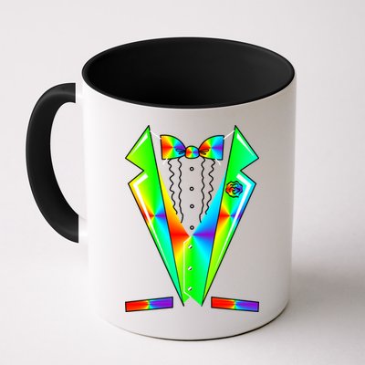 Tux Tuxedo With Pockets Rose Tie Dye Mug