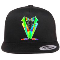 Tux Tuxedo With Pockets Rose Tie Dye Flatbill Hat