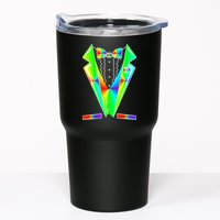 Tux Tuxedo With Pockets Rose Tie Dye Tumbler