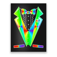 Tux Tuxedo With Pockets Rose Tie Dye Poster