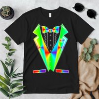 Tux Tuxedo With Pockets Rose Tie Dye Premium T-Shirt