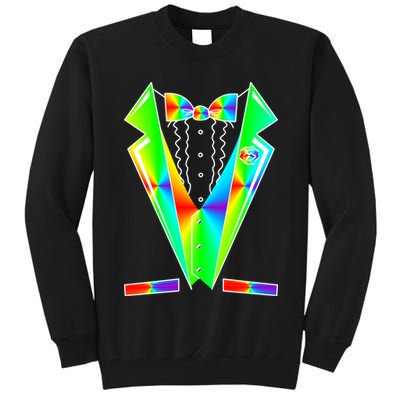 Tux Tuxedo With Pockets Rose Tie Dye Tall Sweatshirt