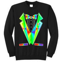 Tux Tuxedo With Pockets Rose Tie Dye Tall Sweatshirt