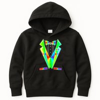 Tux Tuxedo With Pockets Rose Tie Dye Kids Hoodie