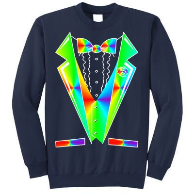 Tux Tuxedo With Pockets Rose Tie Dye Sweatshirt