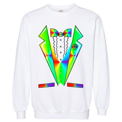 Tux Tuxedo With Pockets Rose Tie Dye Garment-Dyed Sweatshirt