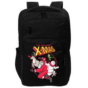 The Uncanny X Mas Funny Santa Funny Christmas Xmas Impact Tech Backpack