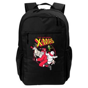 The Uncanny X Mas Funny Santa Funny Christmas Xmas Daily Commute Backpack