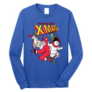 The Uncanny Xmas Funny Santa Long Sleeve Shirt