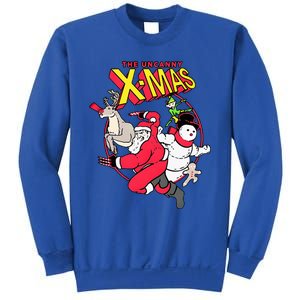 The Uncanny Xmas Funny Santa Sweatshirt