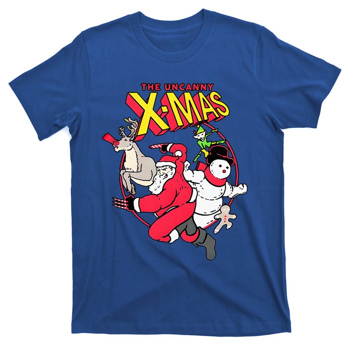 The Uncanny Xmas Funny Santa T-Shirt