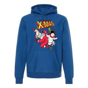 The Uncanny Xmas Funny Santa Premium Hoodie