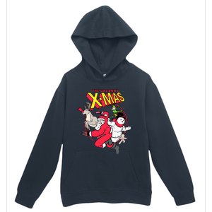 The Uncanny Xmas Funny Santa Urban Pullover Hoodie