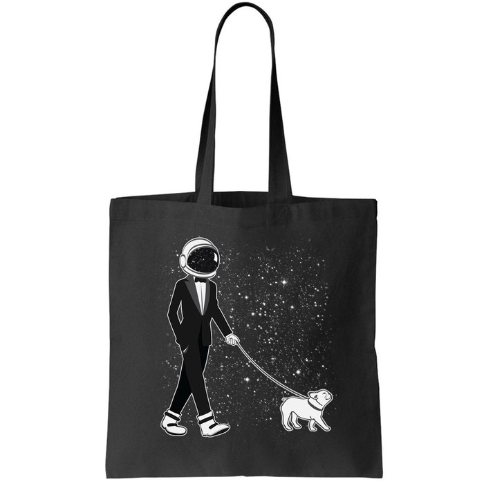 Tuxedo Astronaut Walking Dog Bag