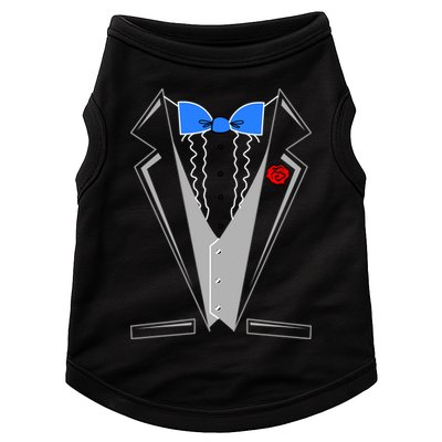 Tuxedo Suit Bachelor Party Doggie Tank