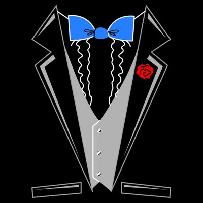 Tuxedo Suit Bachelor Party T-Shirt