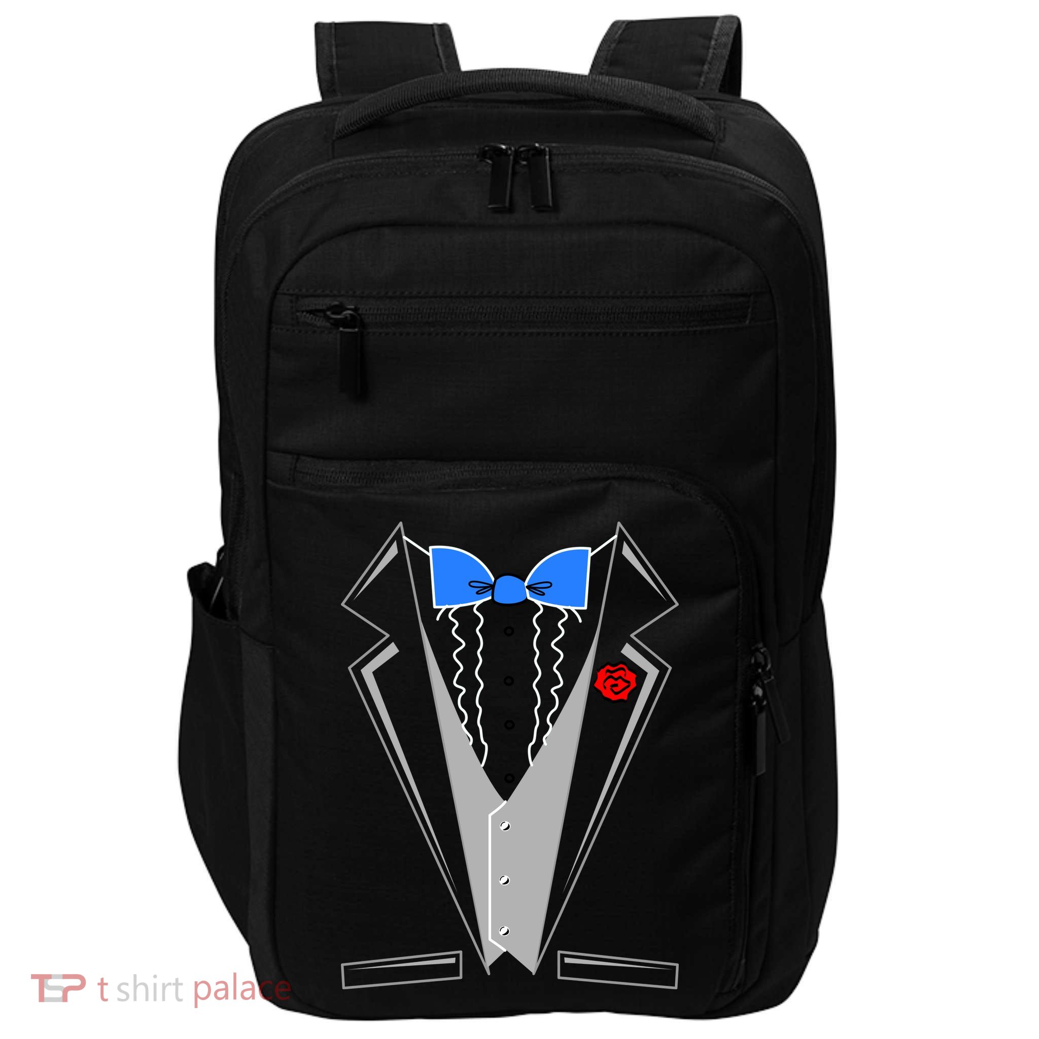 Tuxedo Suit Bachelor Party Impact Tech Backpack