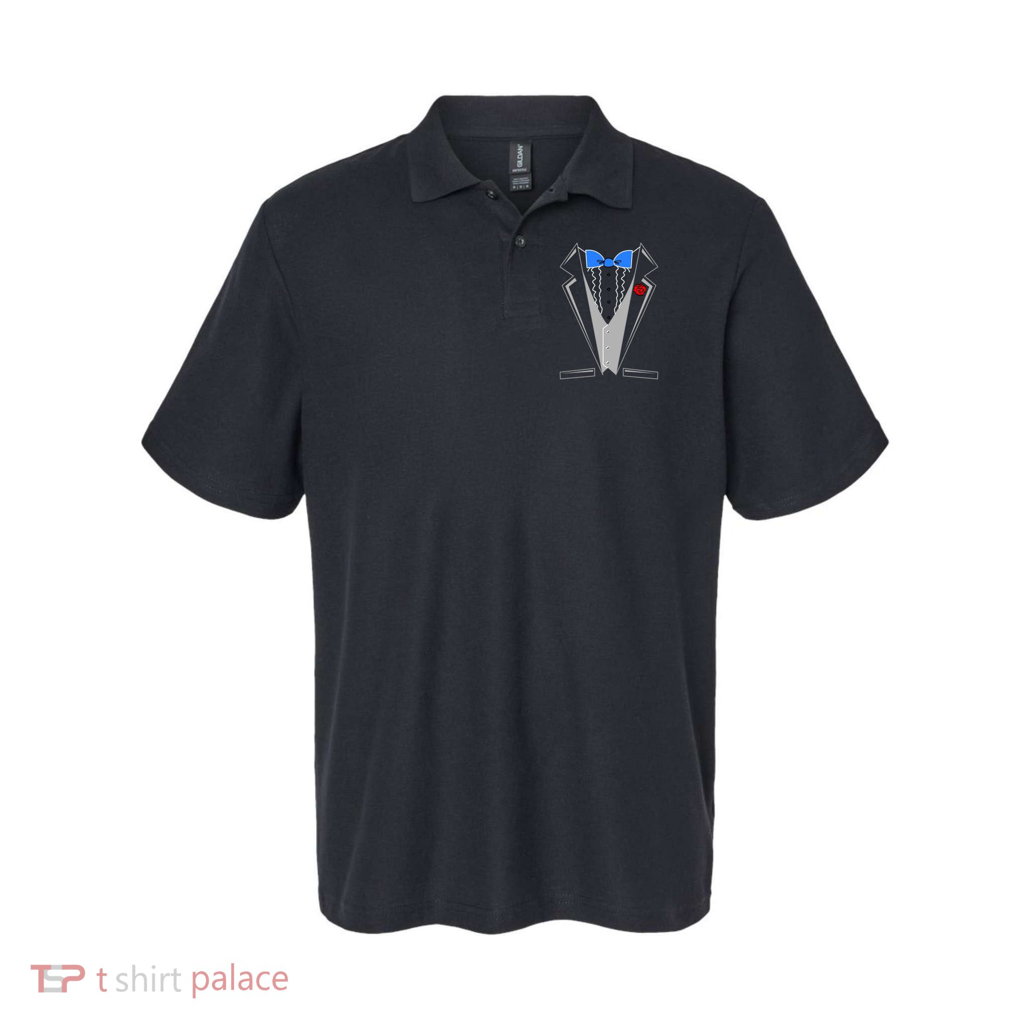 Tuxedo Suit Bachelor Party Polo