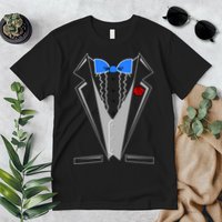 Tuxedo Suit Bachelor Party Premium T-Shirt