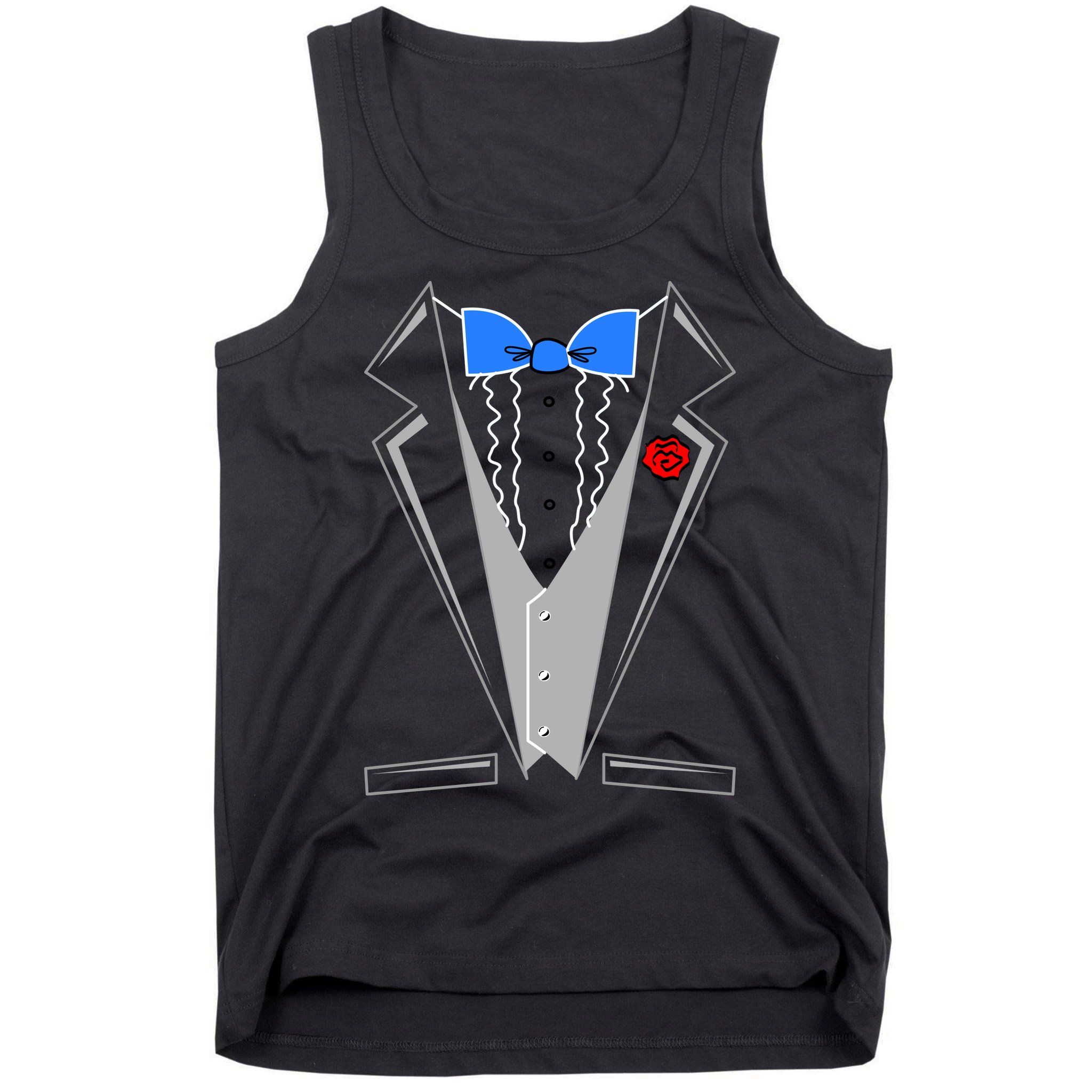 Tuxedo Suit Bachelor Party Tank Top