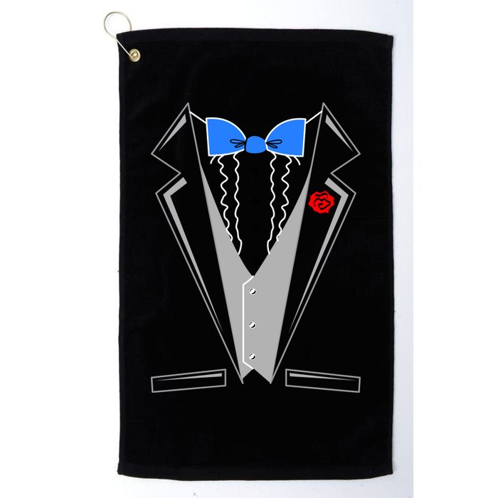Tuxedo Suit Bachelor Party Golf Towel