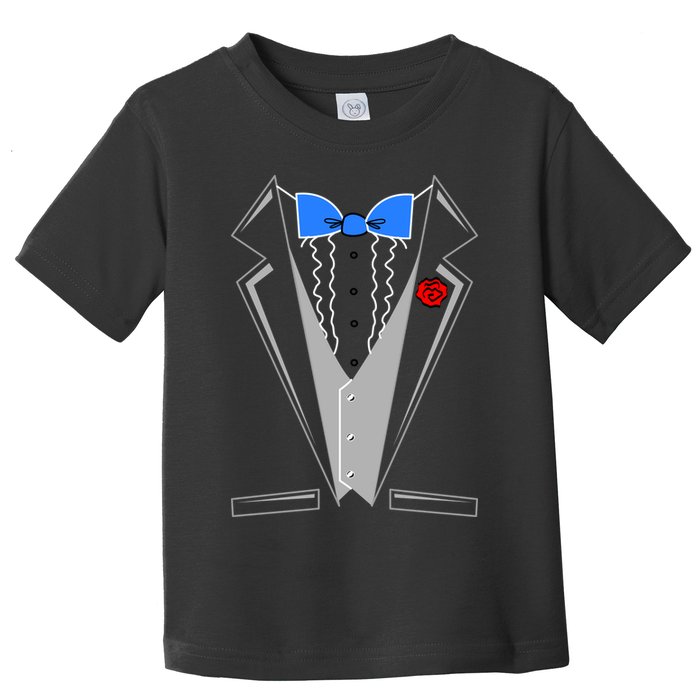 Tuxedo Suit Bachelor Party Toddler T-Shirt