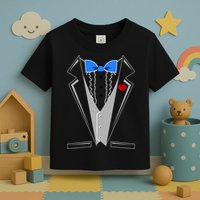 Tuxedo Suit Bachelor Party Toddler T-Shirt