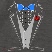 Tuxedo Suit Bachelor Party Vector Backpack