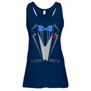 Tuxedo Suit Bachelor Party Ladies Essential Flowy Tank