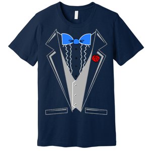 Tuxedo Suit Bachelor Party Premium T-Shirt