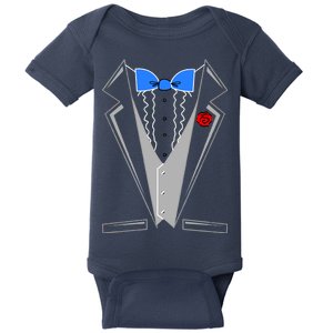 Tuxedo Suit Bachelor Party Baby Bodysuit