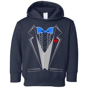 Tuxedo Suit Bachelor Party Toddler Hoodie