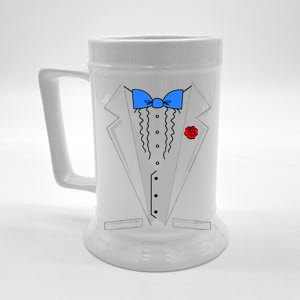 Tuxedo Suit Bachelor Party Beer Stein