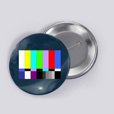 TV Colors Bars Organic Screen Retro Button