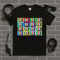 TV Screen No Signal Bars - Vintage Classic T-Shirt