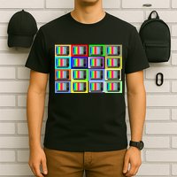 TV Screen No Signal Bars - Vintage Classic T-Shirt