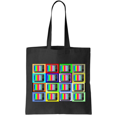 TV Screen No Signal Bars - Vintage Classic Bag