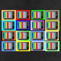 TV Screen No Signal Bars - Vintage Classic Hat