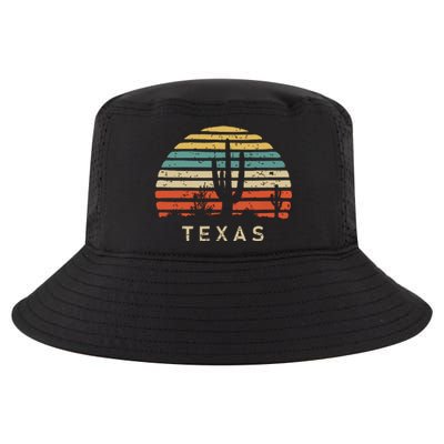 Texas Vintage 1980s Style Desert Cool Comfort Performance Bucket Hat