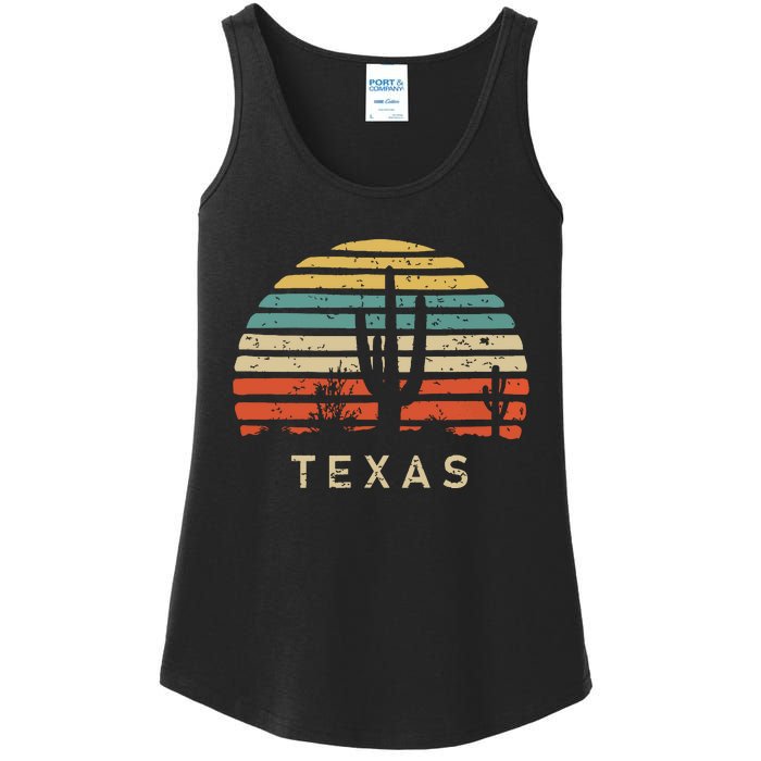 Texas Vintage 1980s Style Desert Ladies Essential Tank