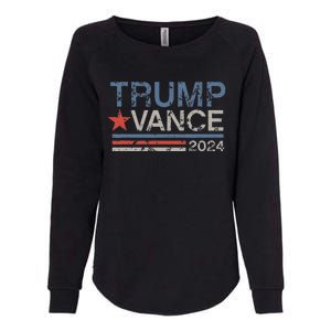 Trump Vance 2024 Stripe Trump Jd Vance Womens California Wash Sweatshirt