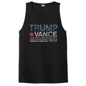 Trump Vance 2024 Stripe Trump Jd Vance PosiCharge Competitor Tank