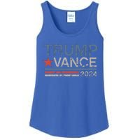 Trump Vance 2024 Stripe Trump Jd Vance Ladies Essential Tank