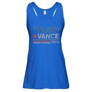 Trump Vance 2024 Stripe Trump Jd Vance Ladies Essential Flowy Tank